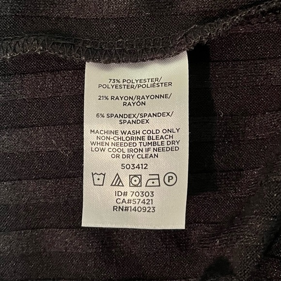 LOFT black turtleneck, (S) - Picture 4 of 4